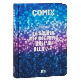 DIARIO datato FIREFLIES da 16 mesi STANDARD std COMIX agenda 2026 2027 scuola LA SCUOLA
