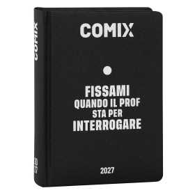 DIARIO datato BLACK AND WHITE da 16 mesi STANDARD std COMIX agenda 2026 2027 scuola FISSAMI