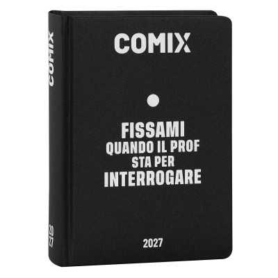 DIARIO datato BLACK AND WHITE da 16 mesi STANDARD std COMIX agenda 2026 2027 scuola FISSAMI