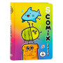DIARIO datato SCOMIX BY SIO da 16 mesi MEDIUM media COMIX agenda 2026 2027 scuola MULTICOLOR