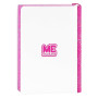 DIARIO color ME my evolution LOVE PINK datato MEDIUM da 16 mesi AGENDA 2026 2027 scuola