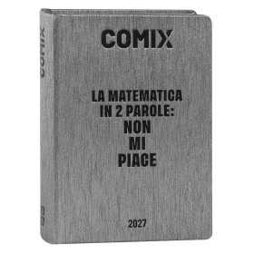 DIARIO datato GEAR BLACK da 16 mesi STANDARD std COMIX agenda 2026 2027 scuola LA MATEMATICA