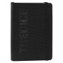 DIARIO datato COMIX U da 13 mesi BLACK TX nero goffrato MINI agenda 2026 2027 scuola DAY yourself