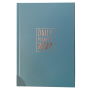 AGENDA 2027 biembi DAILY PLANNER cartonata BLU giornaliera DAY un giorno tira l'altro