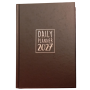 AGENDA 2027 biembi DAILY PLANNER cartonata NERO giornaliera DAY un giorno tira l'altro