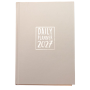 AGENDA 2027 biembi DAILY PLANNER cartonata GRIGIO giornaliera DAY un giorno tira l'altro