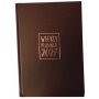 AGENDA 2027 biembi WEEKLY PLANNER cartonata NERO settimanale WEEK un giorno tira l'altro