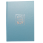 AGENDA 2027 biembi WEEKLY PLANNER cartonata BLU settimanale WEEK un giorno tira l'altro