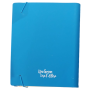 AGENDA 2027 biembi DAILY PLANNER in cuoio BLU giornaliera DAY un giorno tira l'altro