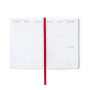 AGENDA 2027 legami TEDDY BEAR CHERRY WHITE settimanale WEEK fotografica MEDIUM