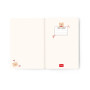 AGENDA 2027 legami TEDDY BEAR CHERRY WHITE settimanale WEEK fotografica MEDIUM