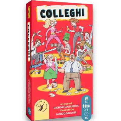 COLLEGHI gioco da tavolo IN ITALIANO creardo CON LE CARTE età 8+