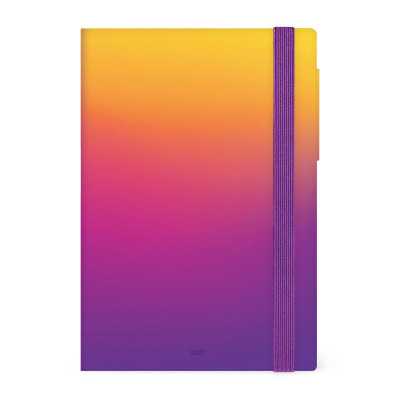 AGENDA 2027 legami SUNSET VIBES settimanale MEDIUM da 12 mesi WEEK con notebook
