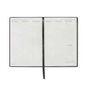 AGENDA 2027 legami BLACK SUIT settimanale MEDIUM da 12 mesi NERO week