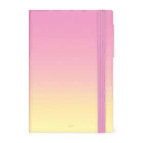 AGENDA 2027 legami SUNRISE LOVER settimanale MEDIUM da 12 mesi GIALLO E ROSA week