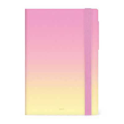 AGENDA 2027 legami SUNRISE LOVER settimanale MEDIUM da 12 mesi GIALLO E ROSA week