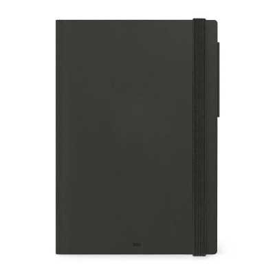 AGENDA 2027 legami BLACK SUIT giornaliera LARGE da 12 mesi DAY nero