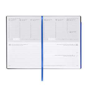 AGENDA 2027 legami ECLECTIC BLUE settimanale & giornaliera LARGE da 12 mesi WWELY blu
