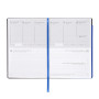 AGENDA 2027 legami ECLECTIC BLUE settimanale & giornaliera LARGE da 12 mesi WWELY blu