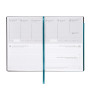 AGENDA 2027 legami DEEP TEAL settimanale & giornaliera LARGE da 12 mesi WWELY verde