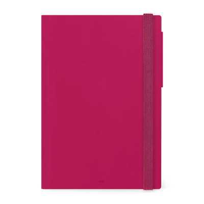 AGENDA 2027 legami RASPBERRY JAM settimanale & giornaliera LARGE da 12 mesi WWELY rosa