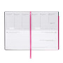 AGENDA 2027 legami RASPBERRY JAM settimanale & giornaliera LARGE da 12 mesi WWELY rosa