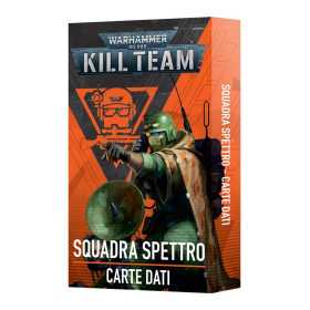 SQUADRA SPETTRO carte dati IN ITALIANO games workshop KILL TEAM mazzo WARHAMMER 40K età 12+