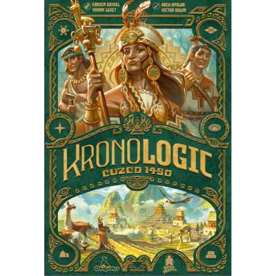 KRONOLOGIC CUZCO 1450 gioco da tavolo DI INVESTIGAZIONE ghenos games IN ITALIANO età 10+