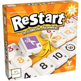 RESTART gioco da tavolo IN ITALIANO ghenos games SEMPLICE E VELOCE età 7+