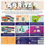 ABROAD diario di viaggio IN ITALIANO gioco da tavolo GHENOS GAMES età 12+