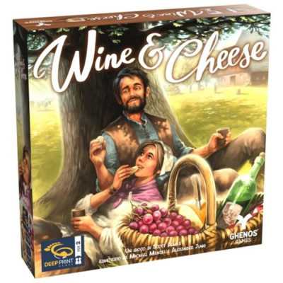 WINE & CHEESE gioco da tavolo UNO CONTRO UNO pendragon IN ITALIANO età 12+