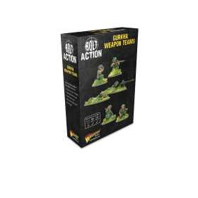GURKHA set di miniature WEAPON TEAMS warlord games BOLT ACTION età 14+