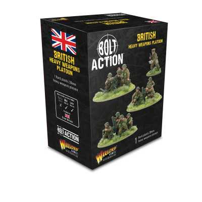 HEAVY WEAPONS PLATOON set di miniature BRITISH ARMY warlord games BOLT ACTION età 14+