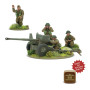 BRITISH 6-POUNDER ANTI-TANK GUN warlord games BOLT ACTION età 14+