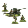 BRITISH 6-POUNDER ANTI-TANK GUN warlord games BOLT ACTION età 14+