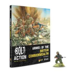 ARMIES OF THE BRITISH COMMONWEALTH third edition IN INGLESE warlord games BOLT ACTION età 14+
