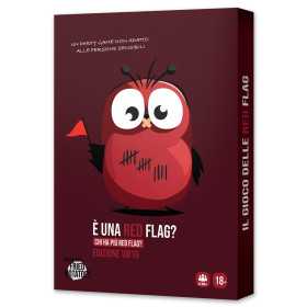 E' UNA RED FLAG? gioco da tavolo VIETATO AI MINORI asmodee IN ITALIANO età 18+