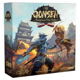 GUNSEN battaglia per toshi ranbo GIOCO DA TAVOLO asmodee IN ITALIANO età 14+