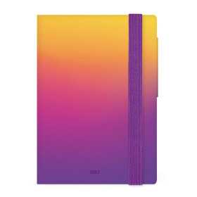 AGENDA 2027 legami SUNSET VIBES giornaliera DAY da 12 mesi SMALL