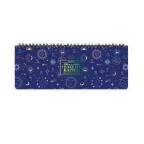 DESK PLANNER legami AGENDA 2027 da scivania CELESTIAL da 12 mesi WEEK settimanale
