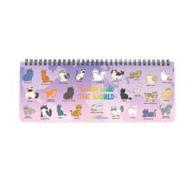 DESK PLANNER legami AGENDA 2027 da scivania KITTY WORLD da 12 mesi WEEK settimanale