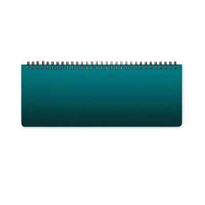 DESK PLANNER legami AGENDA 2027 da scivania DEEP TEAL da 12 mesi WEEK settimanale