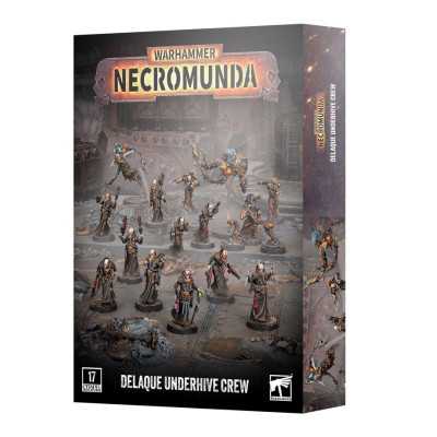 DELAQUE UNDERHIVE CREW set di miniature CITADEL warhammer NECROMUNDA età 12+