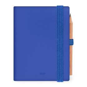 AGENDA 2027 legami ECLECTIC BLUE bigiornaliera 2-DAY da 12 mesi MINI blu