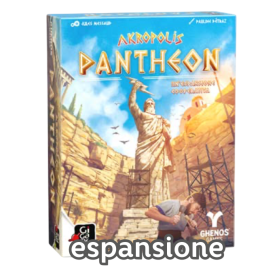 PANTHEON espansione per AKROPOLIS gioco da tavolo GESTIONALE gigamic IN ITALIANO età 8+