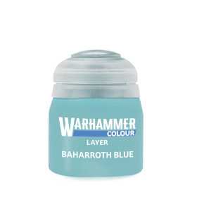 BAHARROTH BLUE colore LAYER WARHAMMER Games Workshop BLU acrilico LUMEGGIATURE 12 ml
