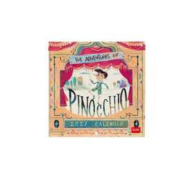 CALENDARIO 2027 da parete PINOCCHIO quadrato LEGAMI cm18x18