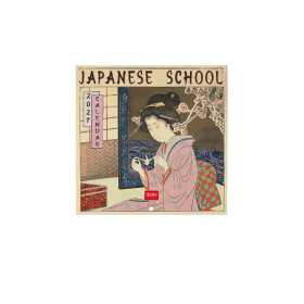 CALENDARIO 2027 da parete JAPANESE SCHOOL quadrato LEGAMI cm18x18