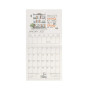 CALENDARIO 2027 da parete LIFE IS BETTER WITH CATS quadrato LEGAMI cm18x18
