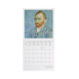 CALENDARIO 2027 da parete VINCENT VAN GOGH quadrato LEGAMI cm18x18